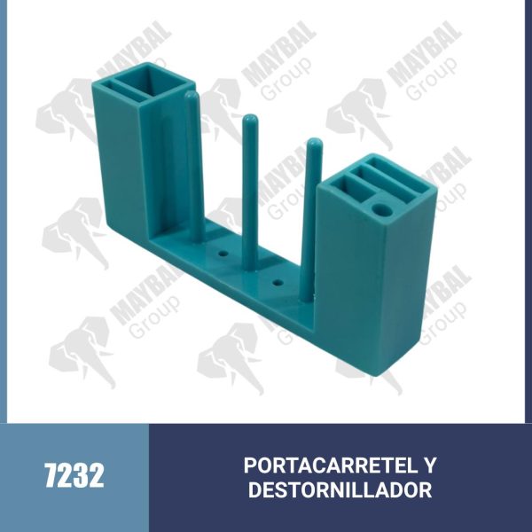 Porta Carretel y Destornillador